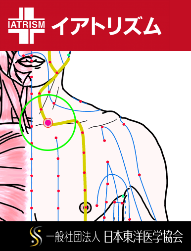 特定の臓腑と内属し表裏関係をも有する十二経脈の一つ足の『陽明胃経』に属する経穴「気舎」のある風景