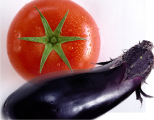 イアトリズム事典 知っておきたい『食品と栄養』温める食品／冷やす食品 の 涼性食品 トマト＆ナス